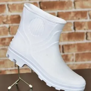 Bota de PVC Cano Curto Branca — Artveste Uniformes