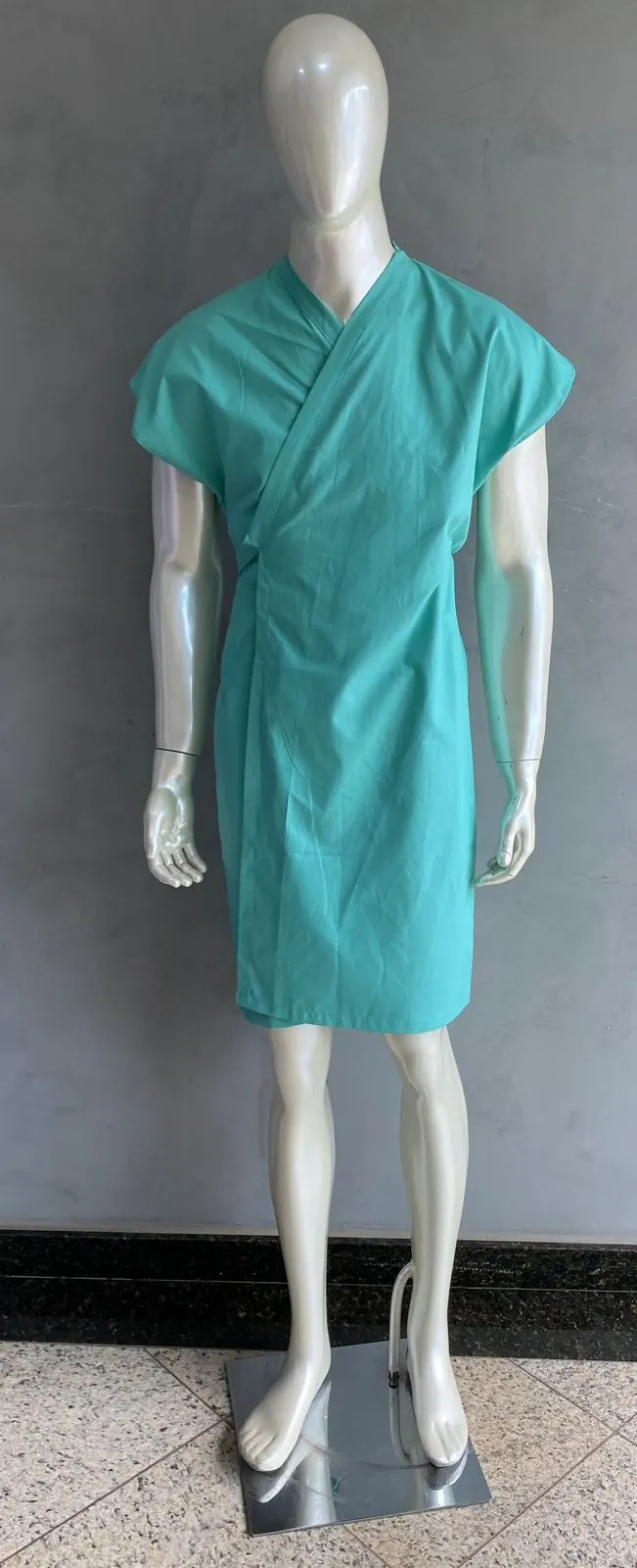 Camisola Hospitalar Paciente Verde — Artveste Uniformes