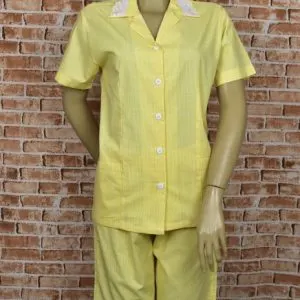 Conj. Bermuda Xadrez — Artveste Uniformes