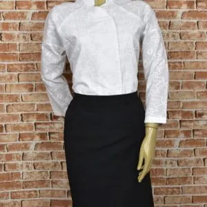 Dolma Feminina em Lese e Avental Saia — Artveste Uniformes