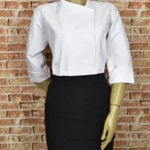 Dolma Feminina em Piquet e Avental Chef — Artveste Uniformes