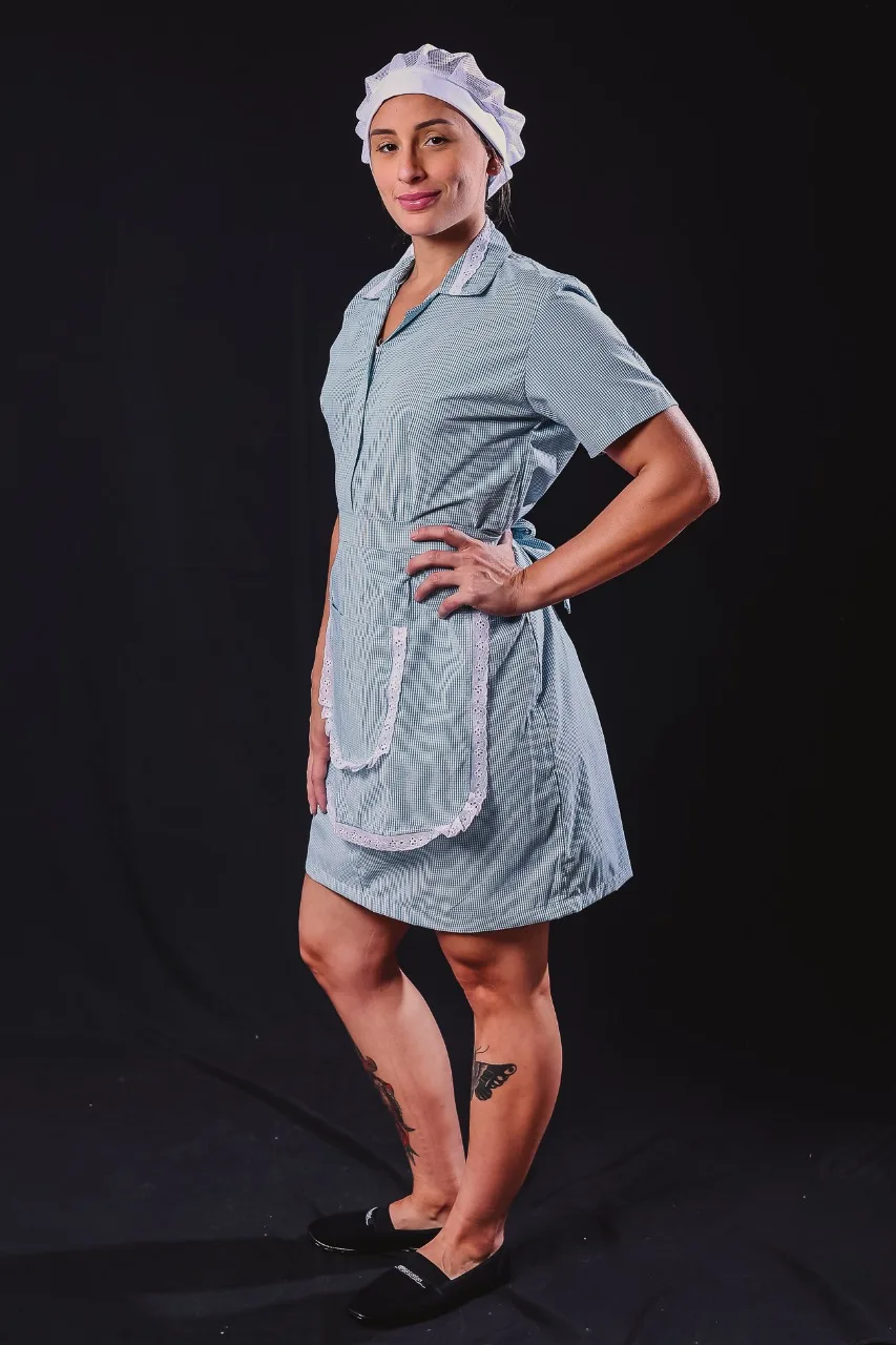 Vestido Governanta com Avental — Artveste Uniformes