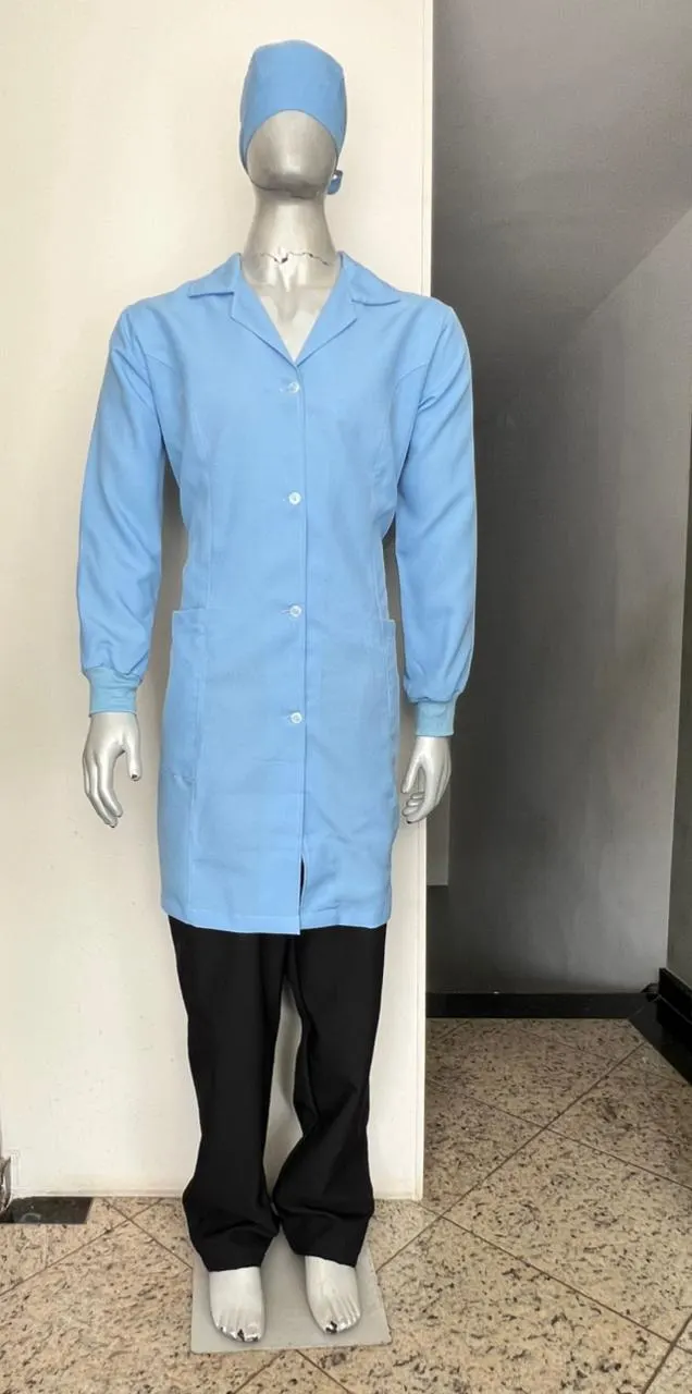 Guarda Pó Manga Longa Azul Claro — Artveste Uniformes
